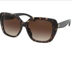 NEW TORY BURCH Square Tortoise 7149U Polarized Sunglasses